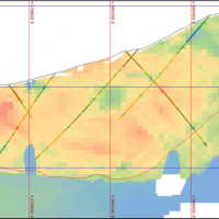 Schaft Creek Gold Kriged Block Estimates