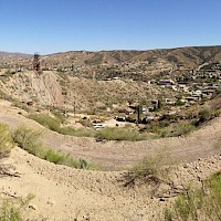 Drilling Panoramic view looking toward Van Dyke & Miami East-Headframes on left