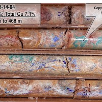 Cu Mineralization VD 14-04